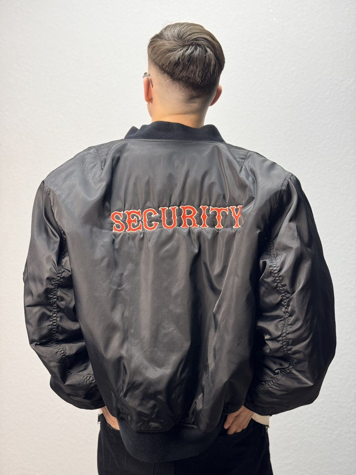 Alpha Industries OKAMOTO Security INDUSTRIES MA1 BOMBER JACKET FADED COLORS Size US L / EU 52-54 / 3 - 15 Thumbnail