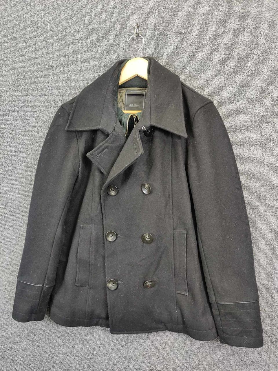 Tete Homme Vintage Homme Issey Miyake Double Breasted Wool Coat Size US M / EU 48-50 / 2 - 2 Thumbnail