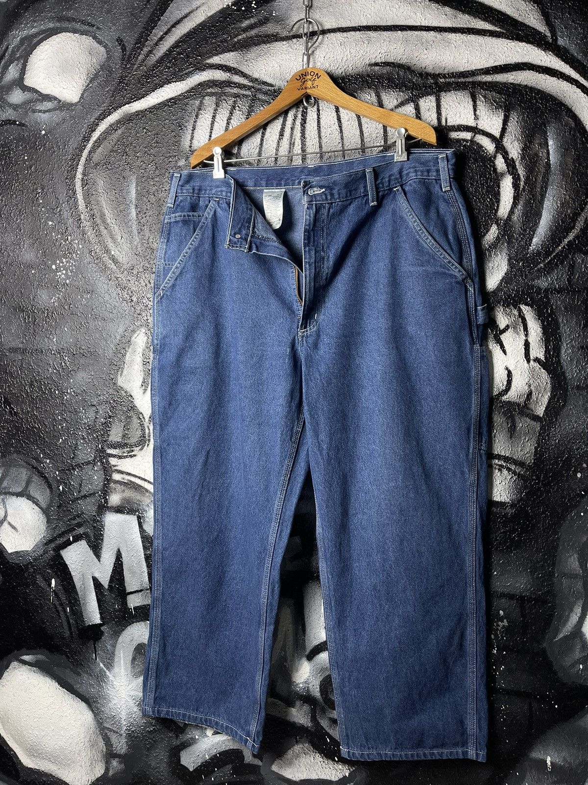 Carhartt Y2K Carhartt B13 DST Workwear Denim Pants Men’s Size 40x28 Size US 40 / EU 56 - 2 Thumbnail