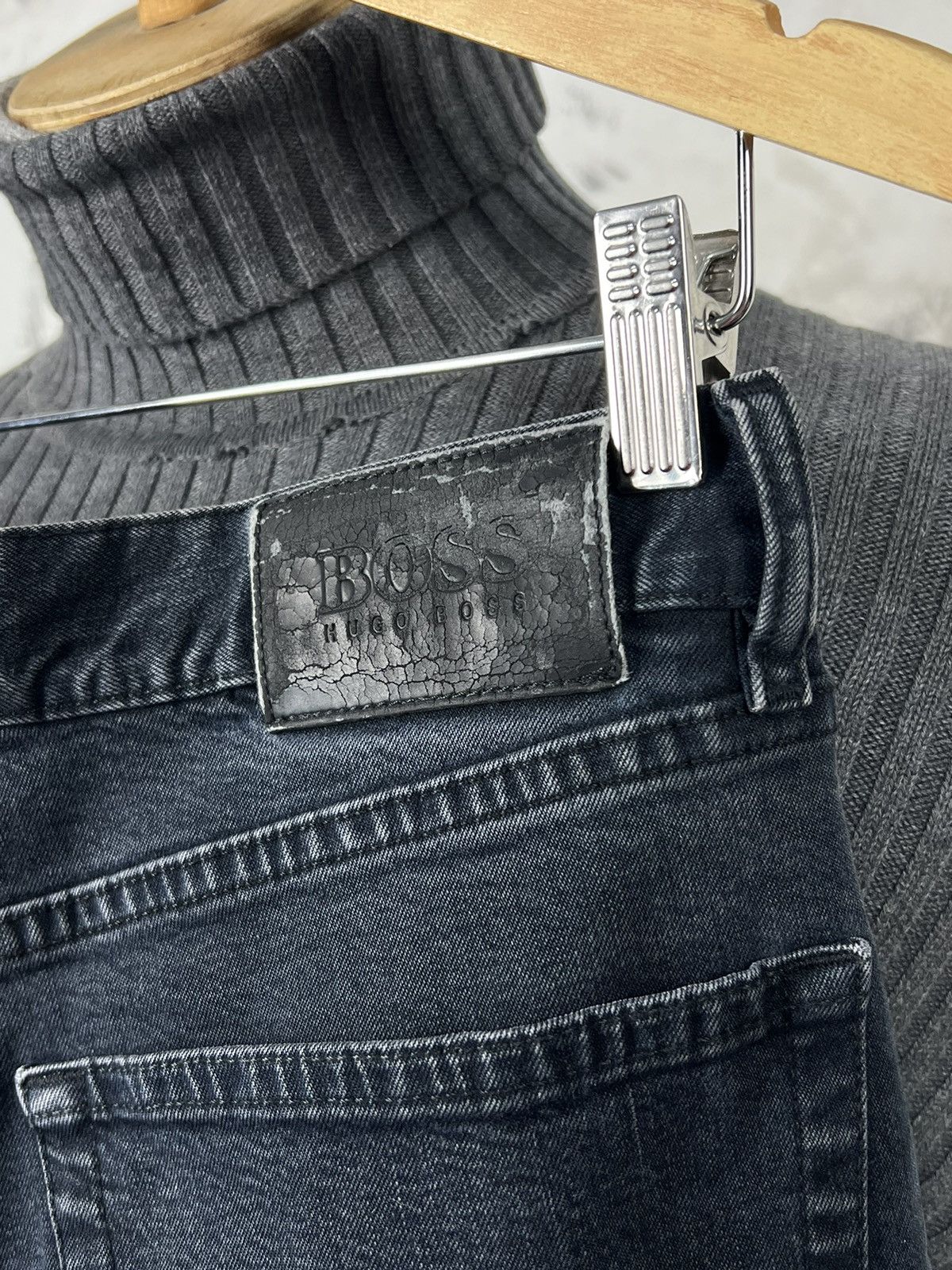 Hugo Boss Vintage Hugo Boss Stretch Denim Jeans Size 32 Size US 32 / EU 48 - 13 Thumbnail