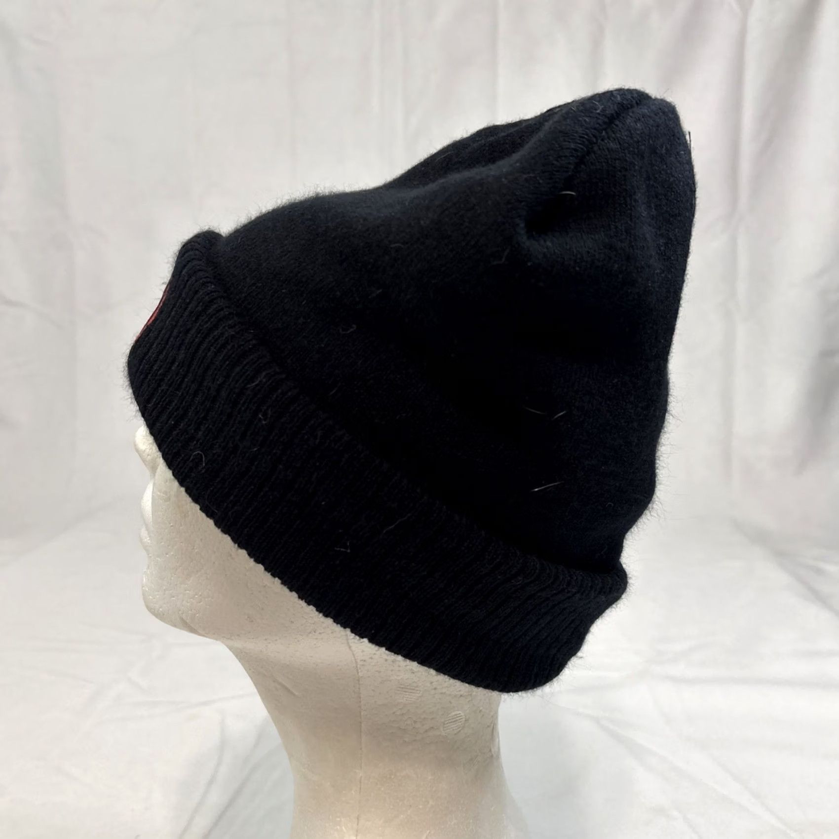 Vintage Canada Weather Gear Beanie Hat Unisex OS Black Knit Cuffed Lined Lightweight Breathable Packable Outdoor Holiday Mens Womens Boys Girls Size ONE SIZE - 5 Thumbnail