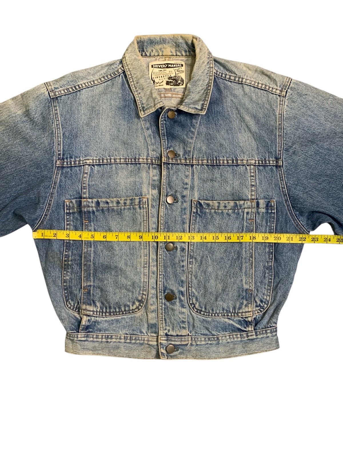 Japanese Brand Rare Design Vintage Driver’s Manual G.L Heart Denim Jackets Size US M / EU 48-50 / 2 - 7 Thumbnail