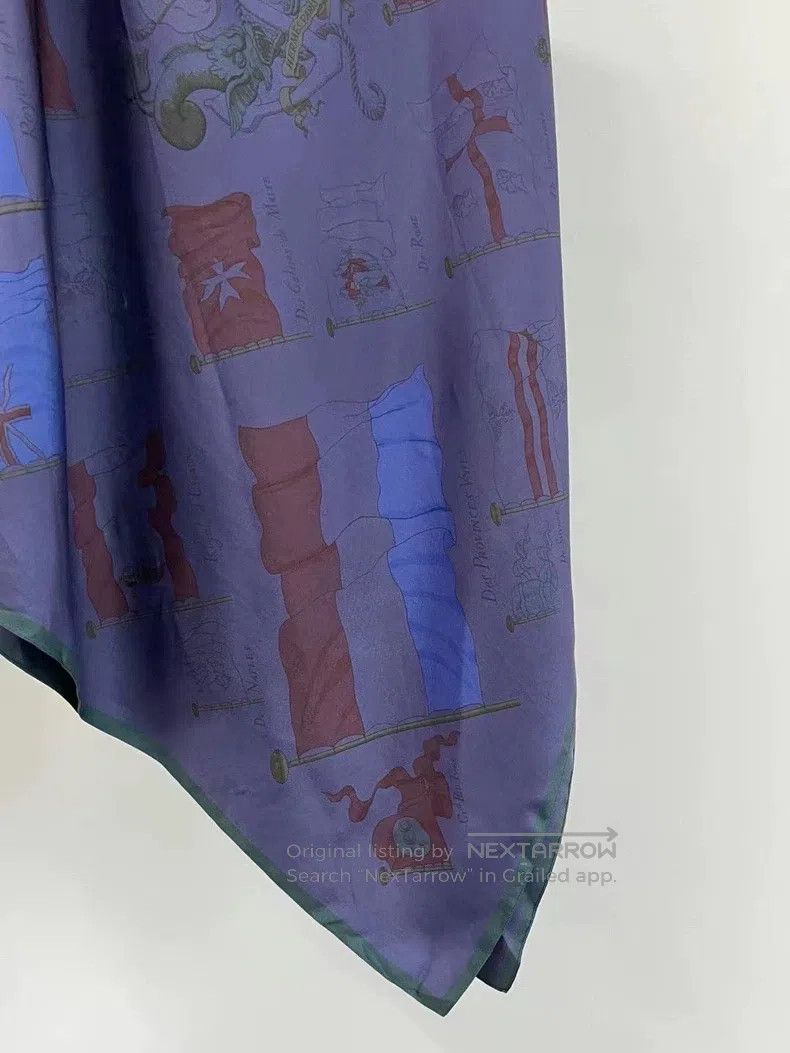 Hermes Hermes Off-the-shoulder silk dress Size XXS / US 00 / IT 34 - 5 Thumbnail
