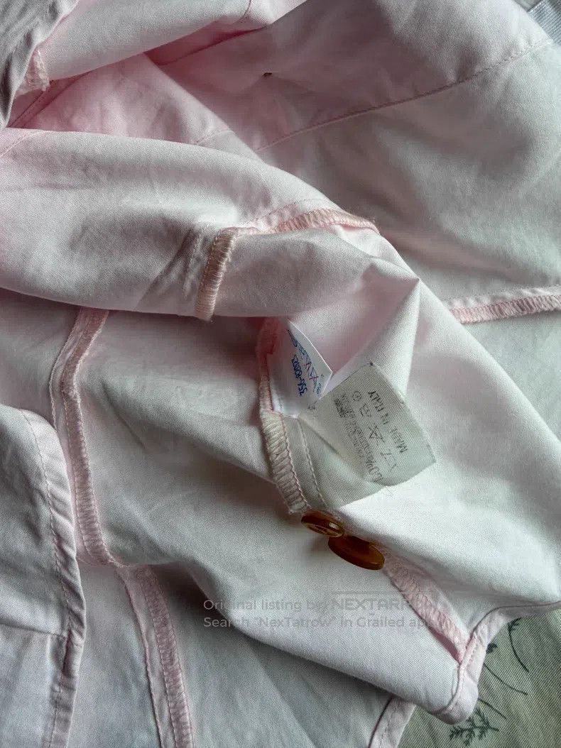 Vivienne Westwood Vivienne Westwood Vintage Light Pink Polo Shirt + Brown Ve Size S / US 4 / IT 40 - 7 Thumbnail