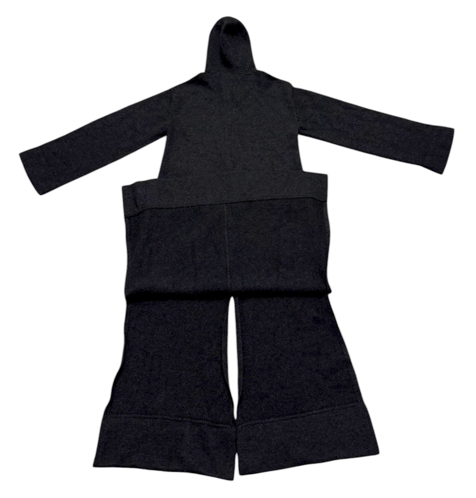 Yohji Yamamoto Yohji Yamamoto Noir Wool Hoodie Long Jacket Size US S / EU 44-46 / 1 - 11 Thumbnail