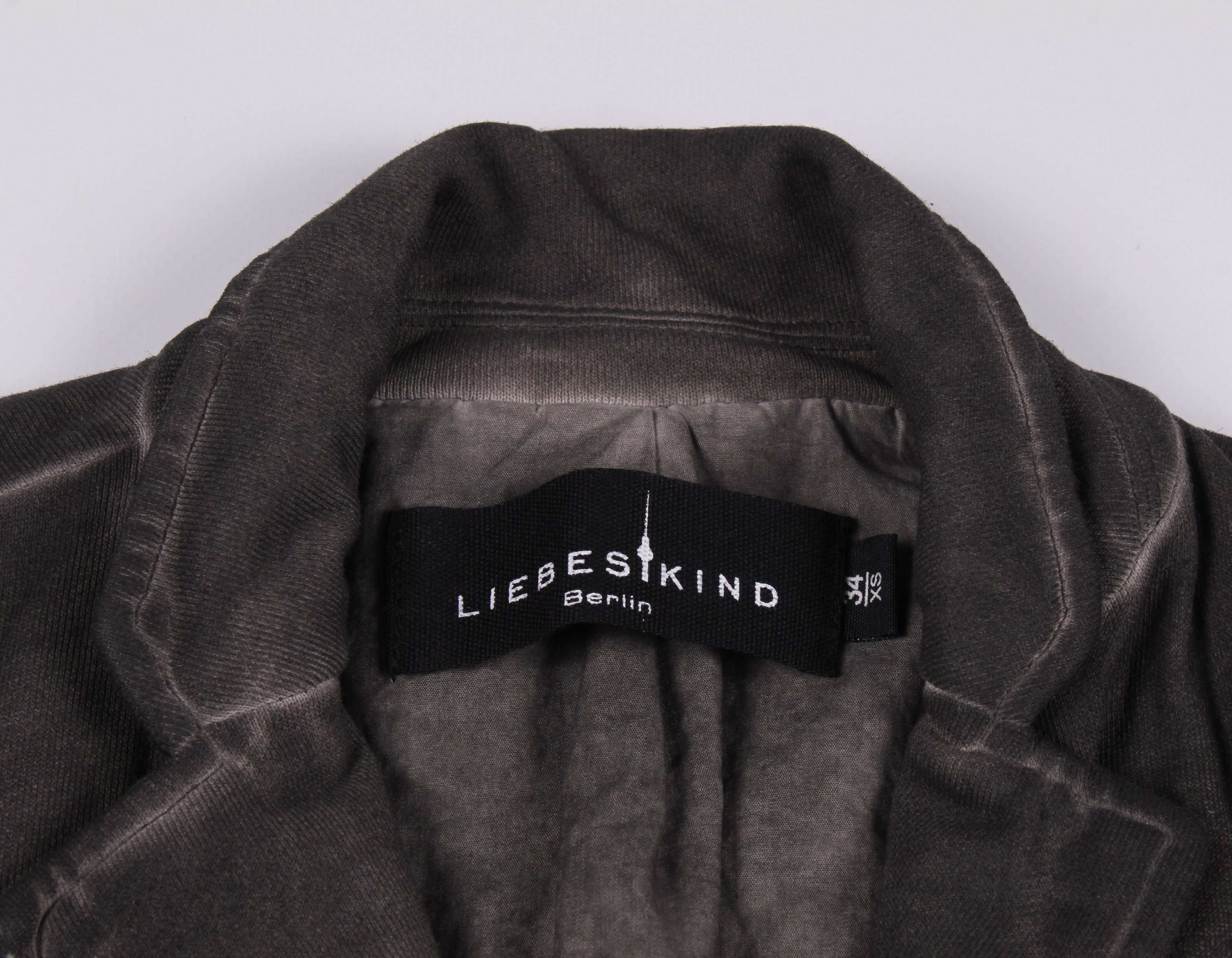 LIEBESKIND BERLIN Liebeskind Berlin Avant Garde Garment Dyed Blazer Size XS / US 0-2 / IT 36-38 - 4 Thumbnail