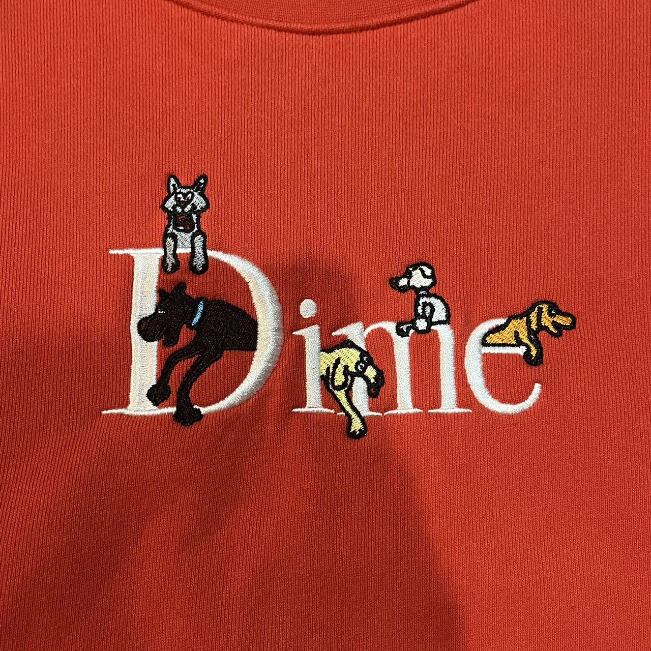 Dime Dime Dog Classic Logo Crew Neck Sweatshirt Size US L / EU 52-54 / 3 - 4 Thumbnail