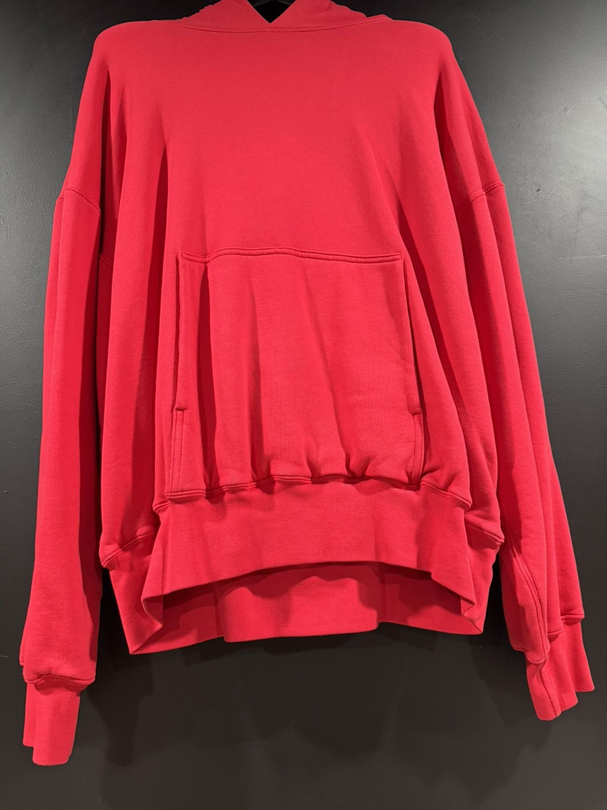 Gap × Yeezy Yeezy Gap Kanye West Red Double Layered Perfect Hoodie XXL Size US XXL / EU 58 / 5 - 3 Thumbnail