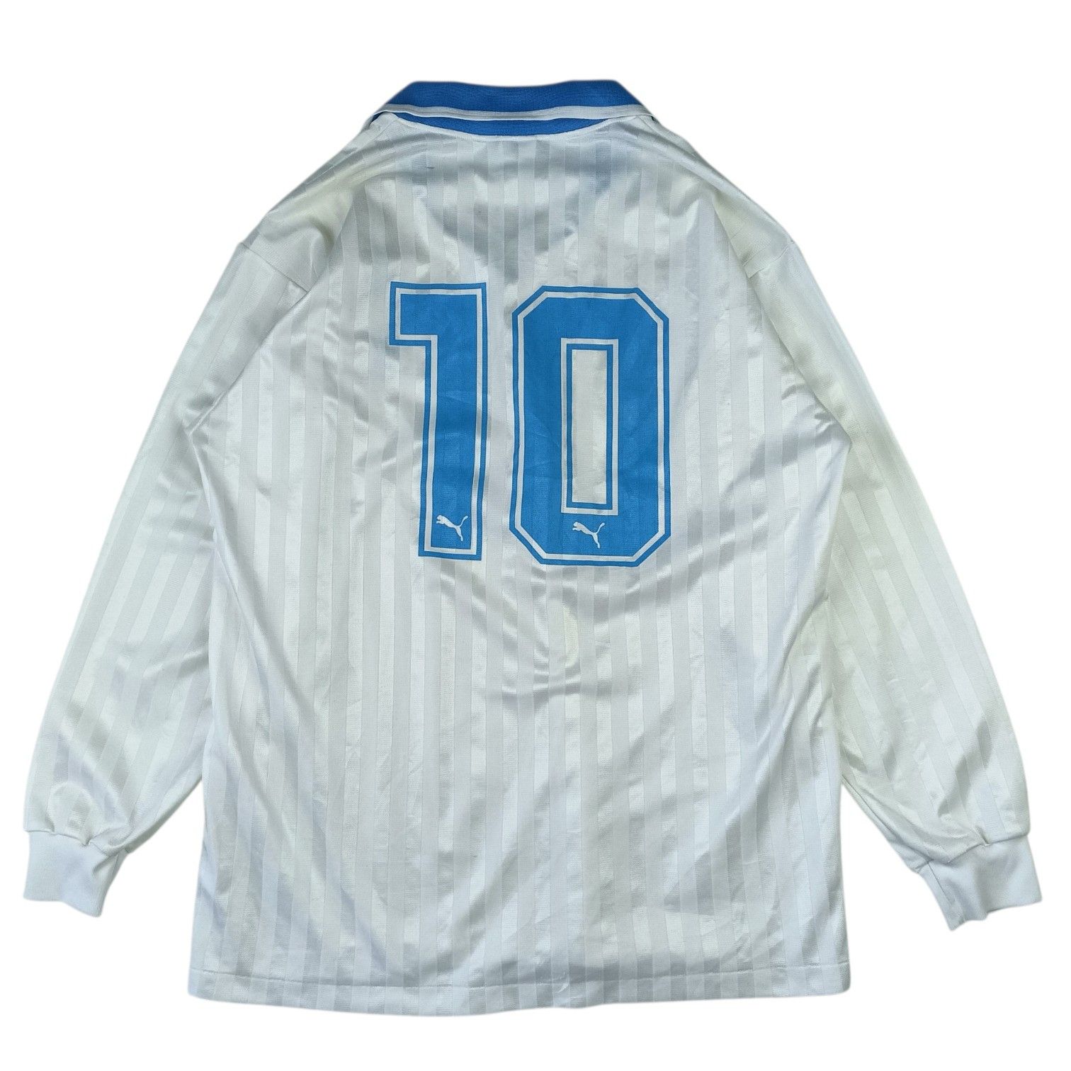 Puma Vintage PUMA No 10 Maradona Japan Soccer Football Jersey Size US XL / EU 56 / 4 - 6 Thumbnail