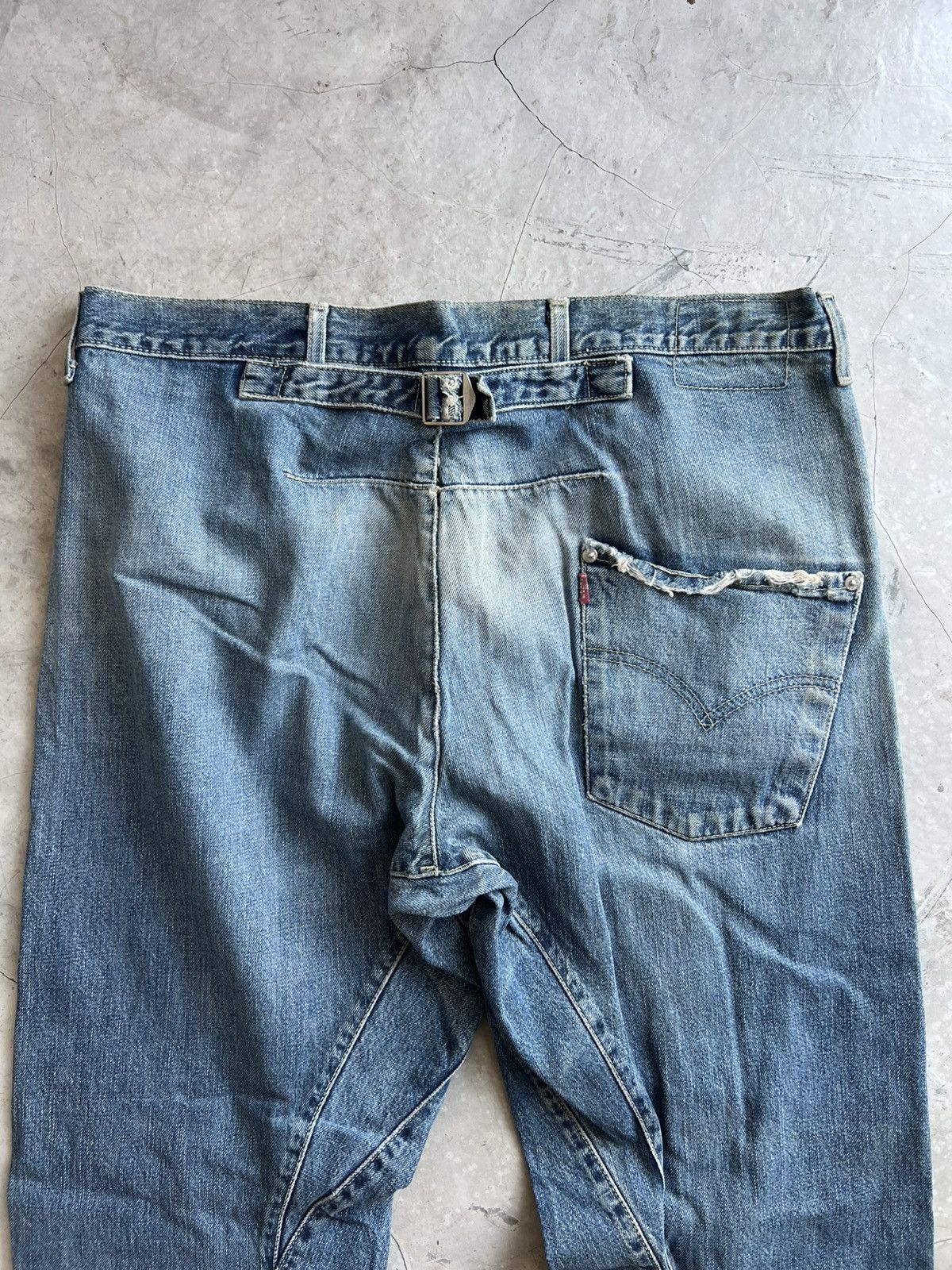 Levi's Levis Engineered Jeans Buckle Back Tag W36 Actual 37x31.5 Size US 36 / EU 52 - 7 Thumbnail