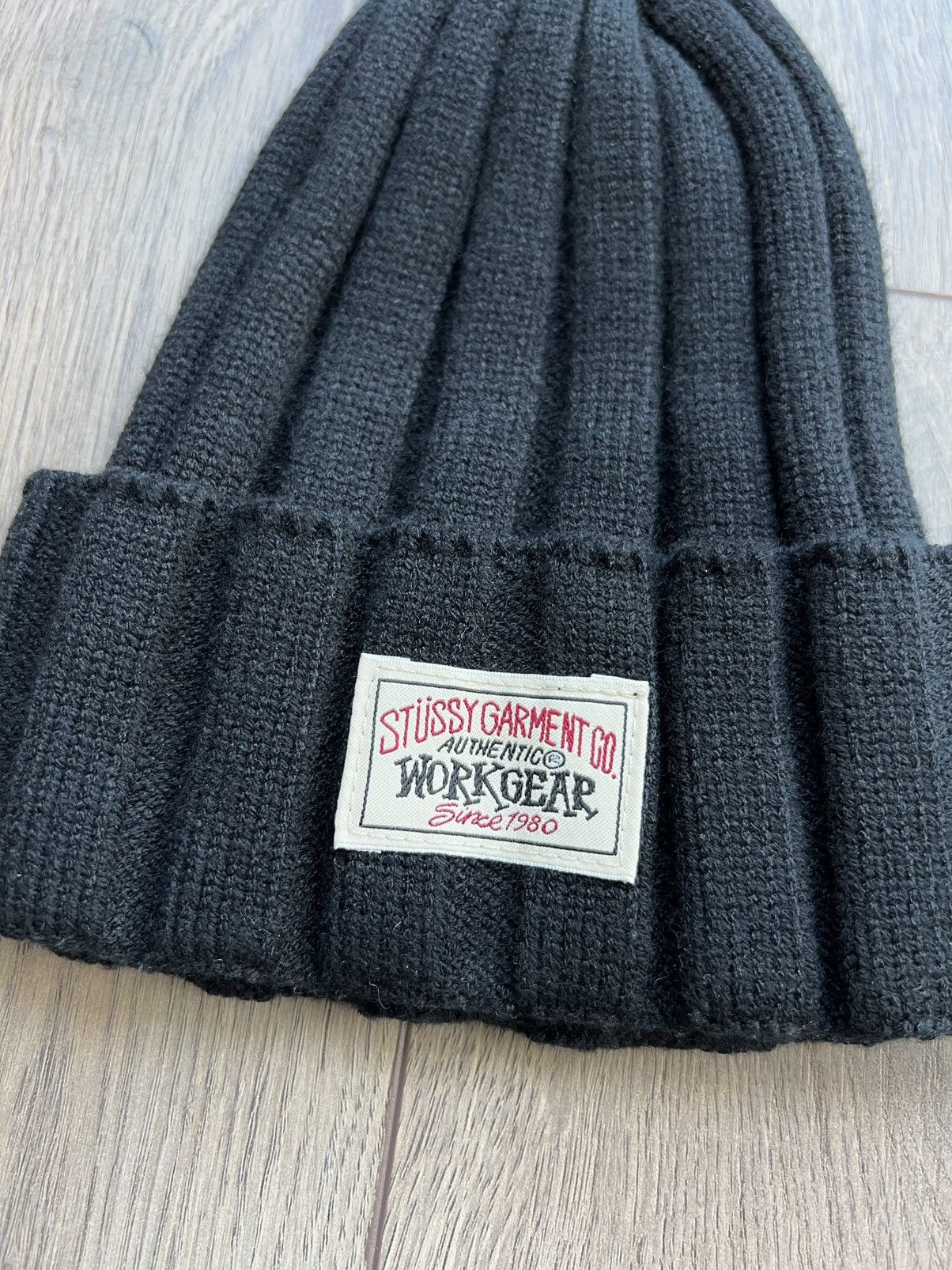 Stussy Stussy Workwear Cuff Beanie Black Size ONE SIZE - 4 Thumbnail