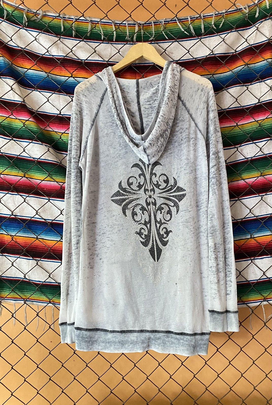 Hysteric Glamour Y2k Cross ifsixwasnine punk zipper hoodie Size US L / EU 52-54 / 3 - 2 Thumbnail