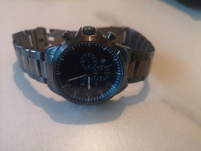 Michael Kors Michael kors navy dial black stainless steel bracelet watch Size ONE SIZE - 3 Thumbnail