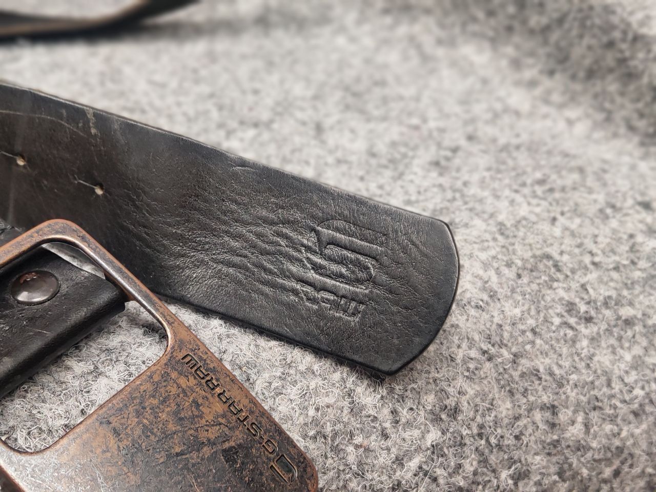 G-Star Vintage G Star Raw Leather Belt Logo If Six Was Nine Style Size ONE SIZE - 9 Thumbnail