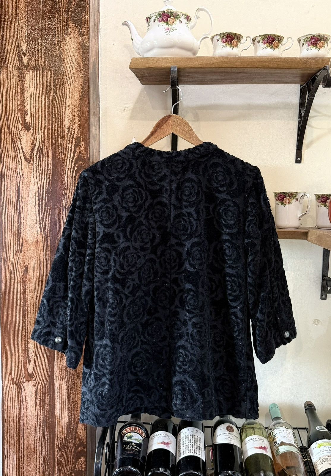Chanel Chanel Black Terry Velour Jacket Camellia Flower Size XS / US 0-2 / IT 36-38 - 4 Thumbnail