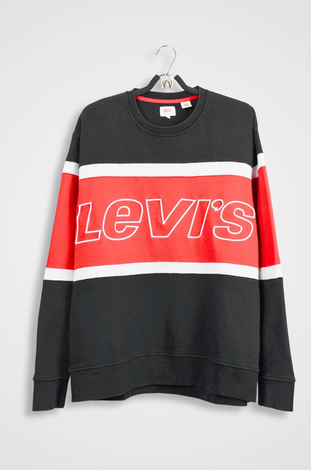 Levi's Levi’s Logo Colorblock Sweatshirt – Size XL (Made in Turkey) Size US XL / EU 56 / 4 - 1 Thumbnail