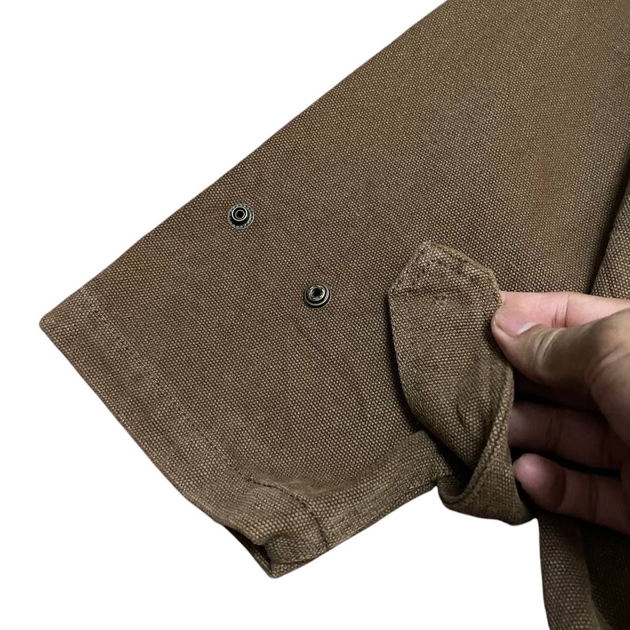 Japanese Brand Vintage Wind and Sea Canvas Brown Jacket Size US L / EU 52-54 / 3 - 7 Thumbnail