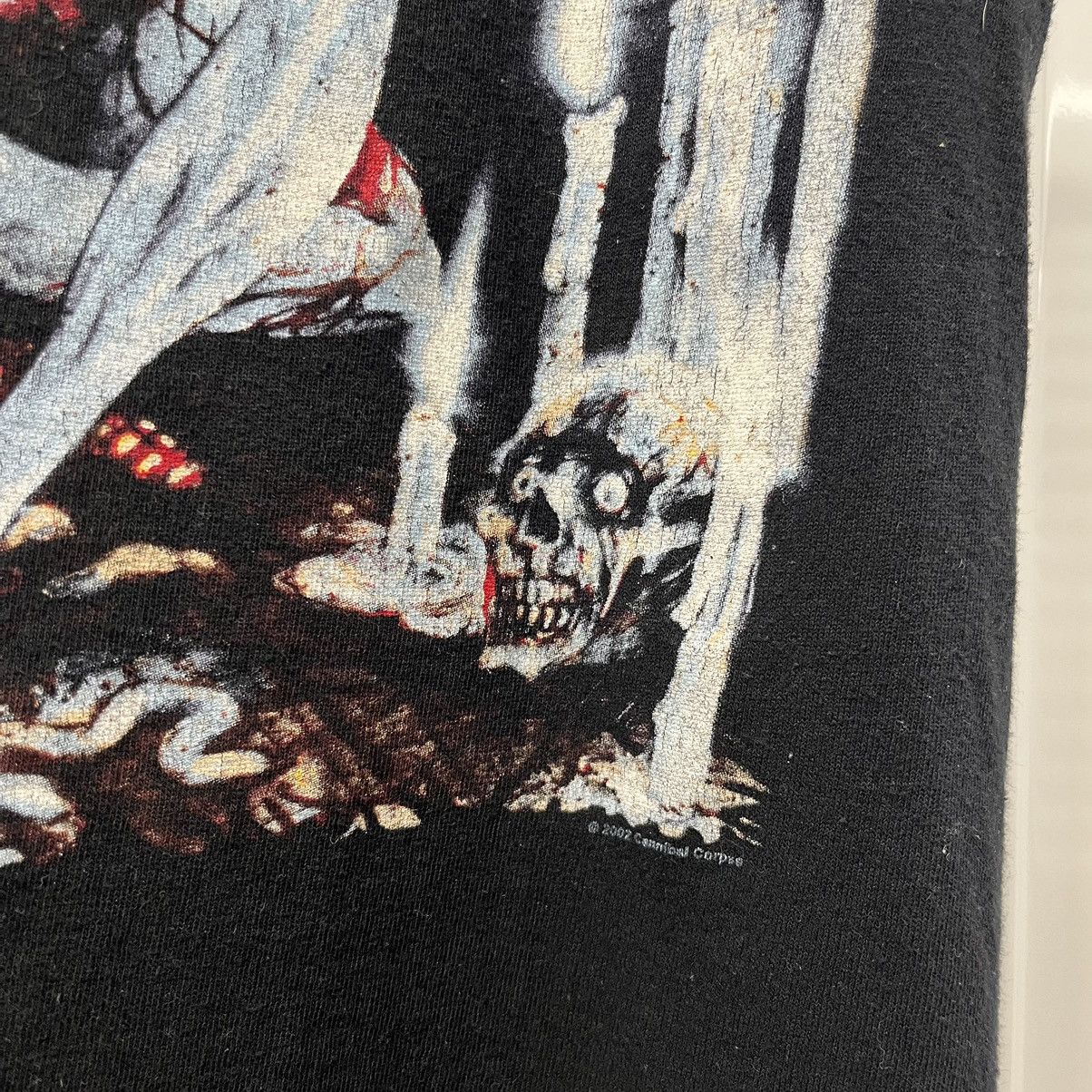 Band Tees × Vintage Vintage Y2K Cannibal Corpse 2002 Band Tee Metal Hardcore Size US S / EU 44-46 / 1 - 9 Thumbnail