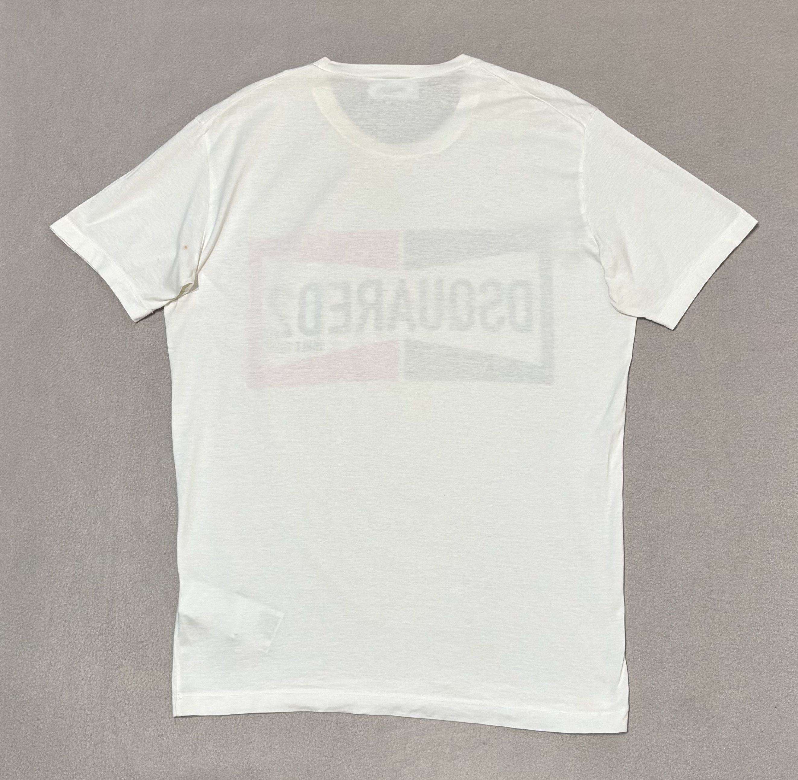 Dsquared2 Dsquared2 White T-shirt Size M Size US M / EU 48-50 / 2 - 9 Thumbnail