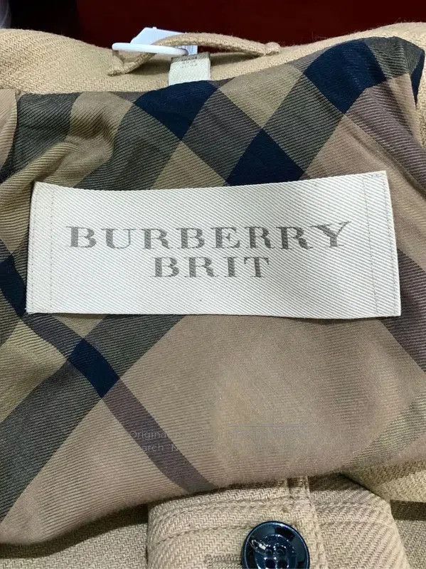 Burberry Burberry Brown Cotton Women's Coat. Size XS / US 0-2 / IT 36-38 - 5 Thumbnail