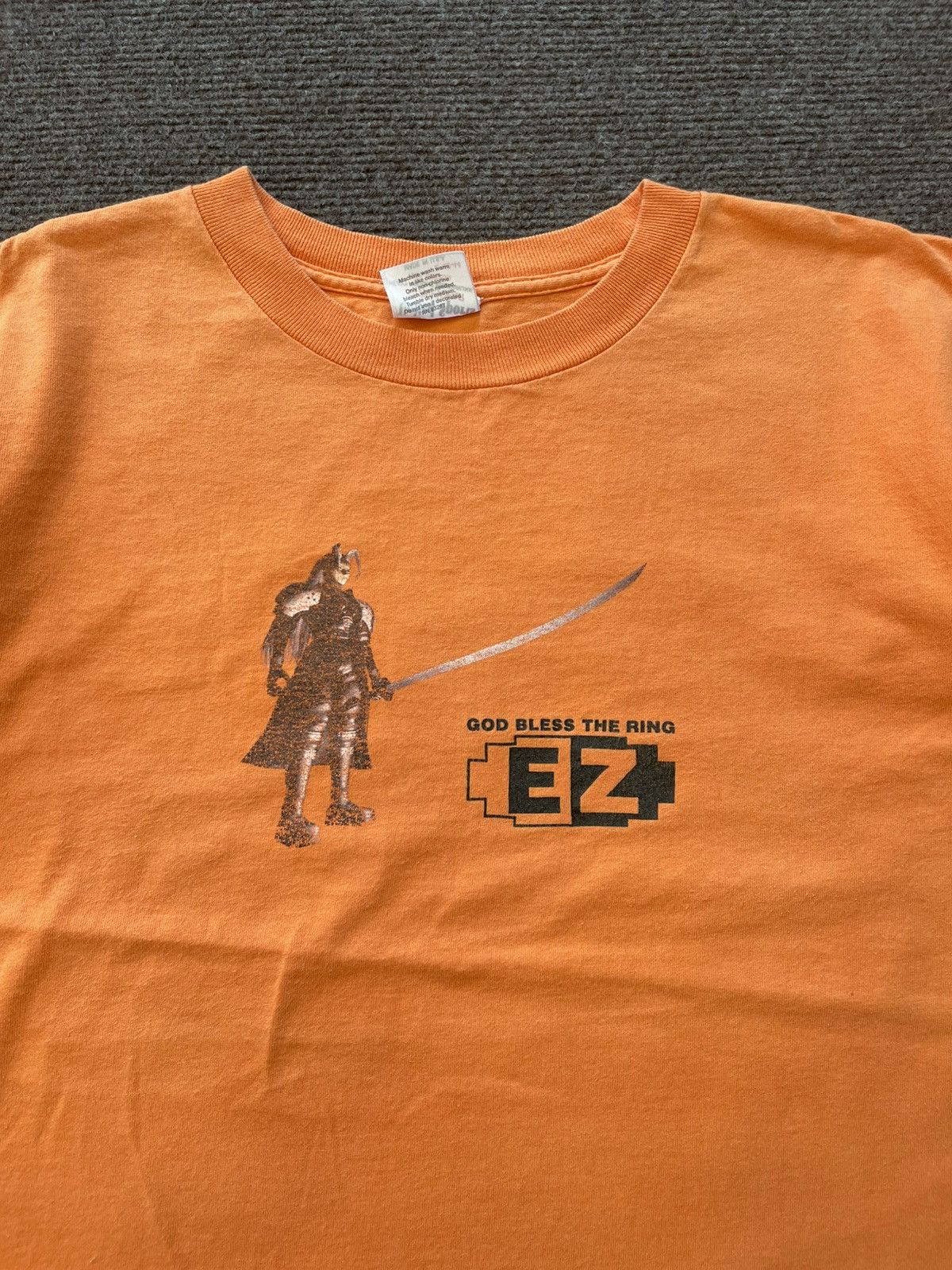 Playstation Rare PlayStation 1 Game Ehrgeiz: God Bless the Ring Shirt L. Size US L / EU 52-54 / 3 - 5 Thumbnail