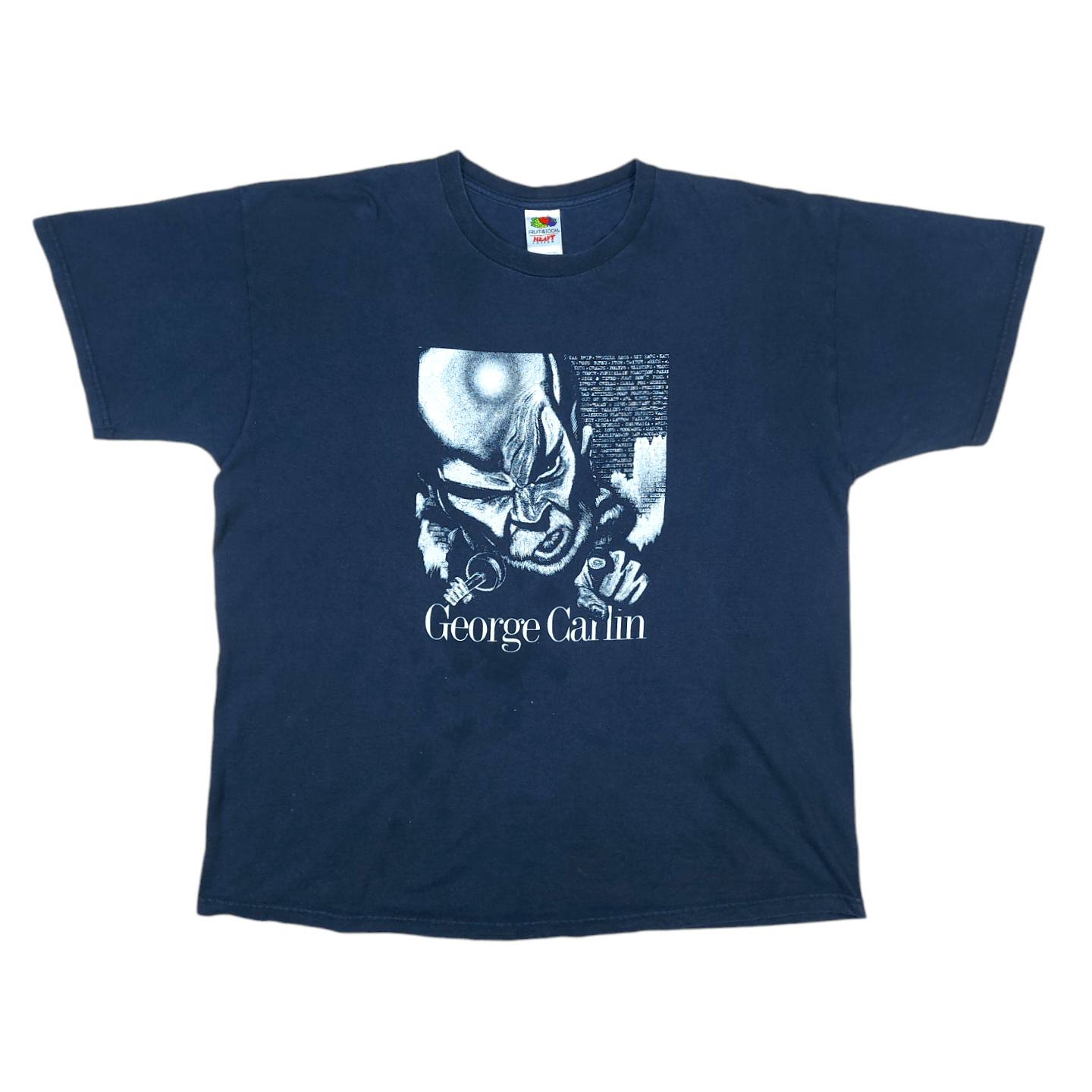 Other × Vintage Vintage 2004 George Carlin Simon Says Go Fuck Yourself TEE Size US XL / EU 56 / 4 - 2 Thumbnail