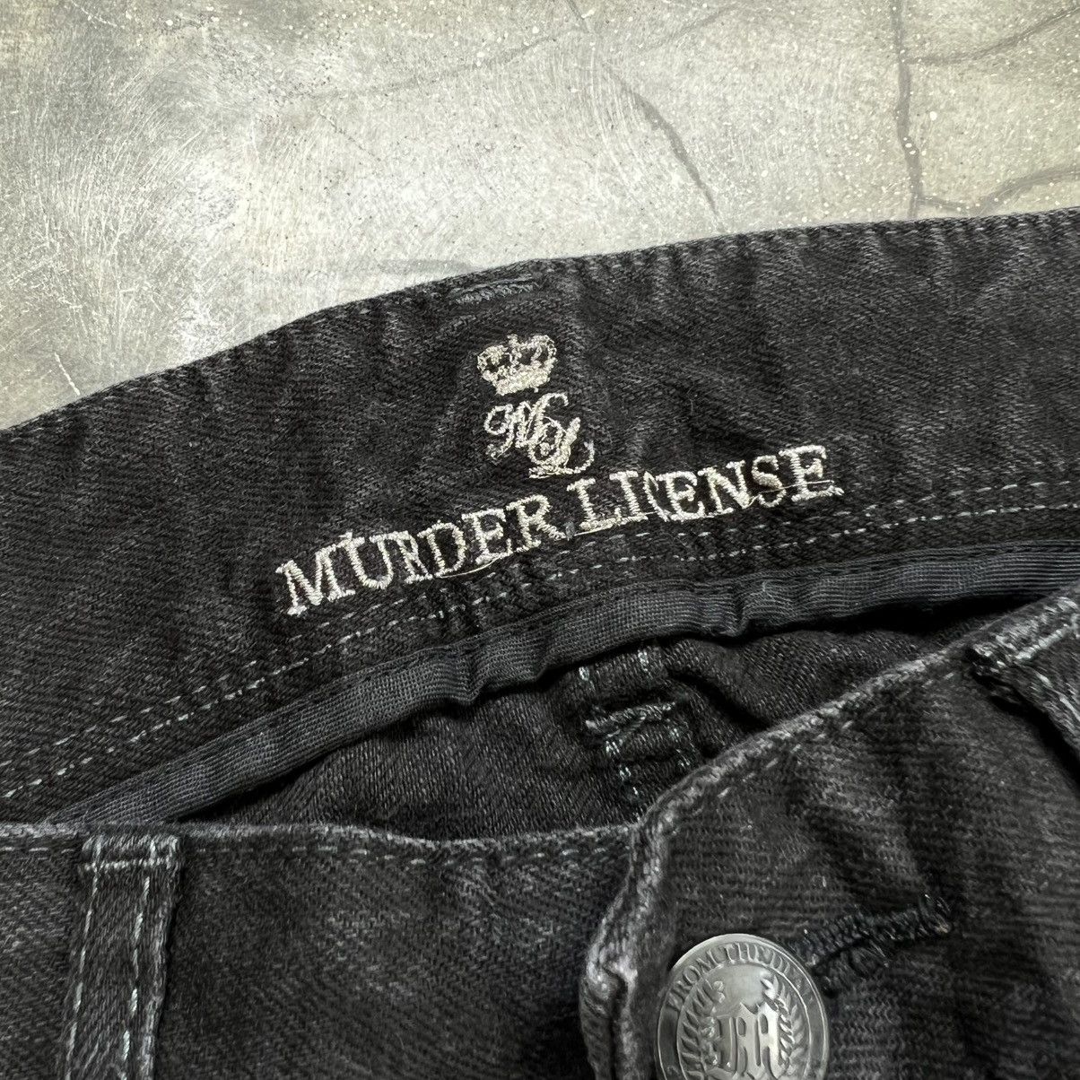 Murder License Murder License Vkei Style Poem Studed Distressed Jeans Size US 32 / EU 48 - 10 Thumbnail