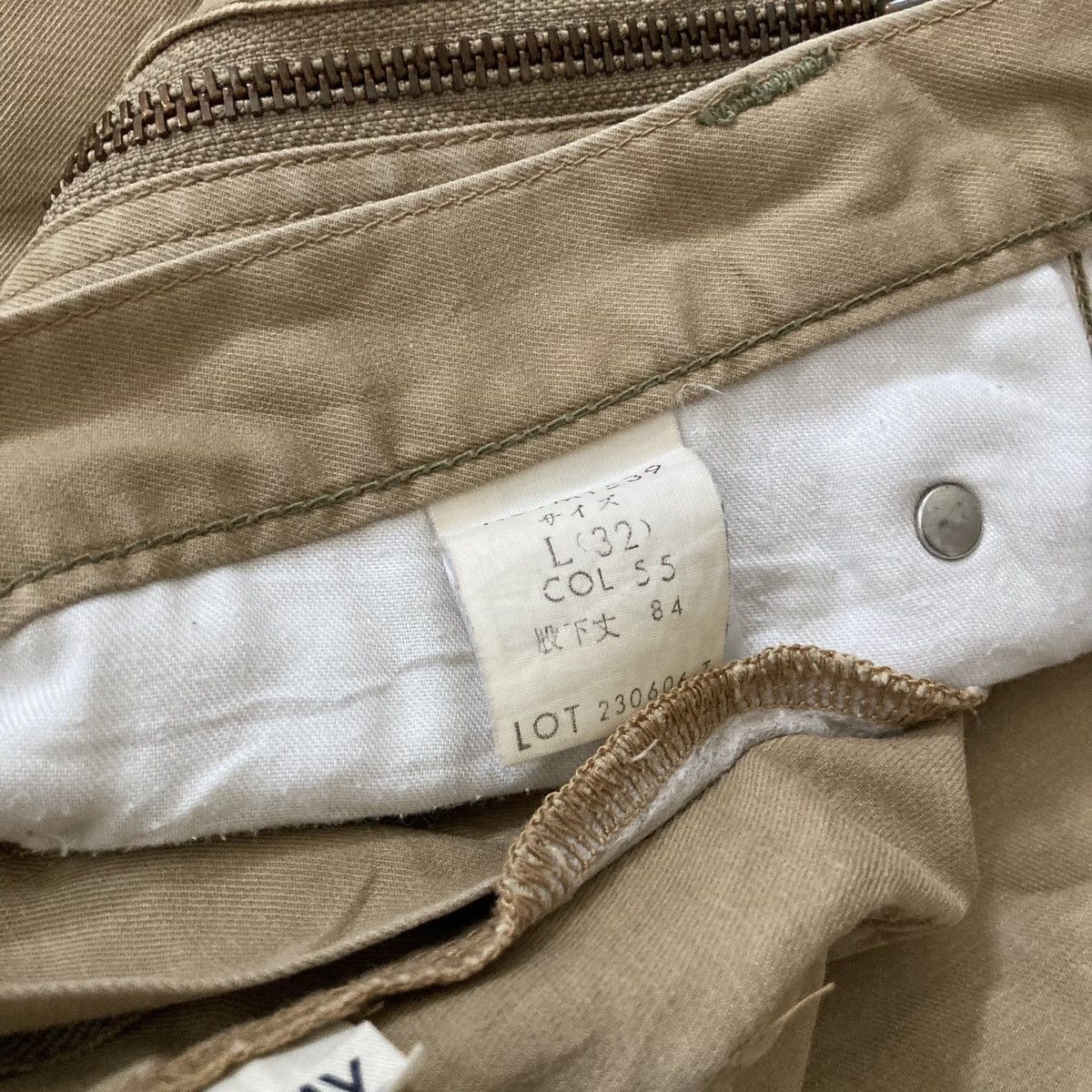 Hysteric Glamour BLUE WAY - Vtg Double Knee Zipper Pants Japanese Brand 🇯🇵 Size US 31 - 9 Thumbnail