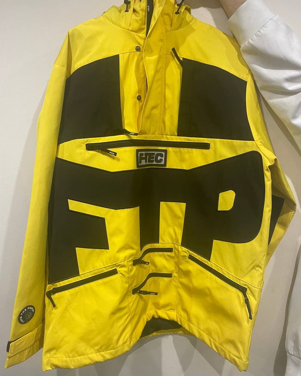 Fuck The Population FTP F-Tec Anorak Yellow Size US M / EU 48-50 / 2 - 2 Thumbnail