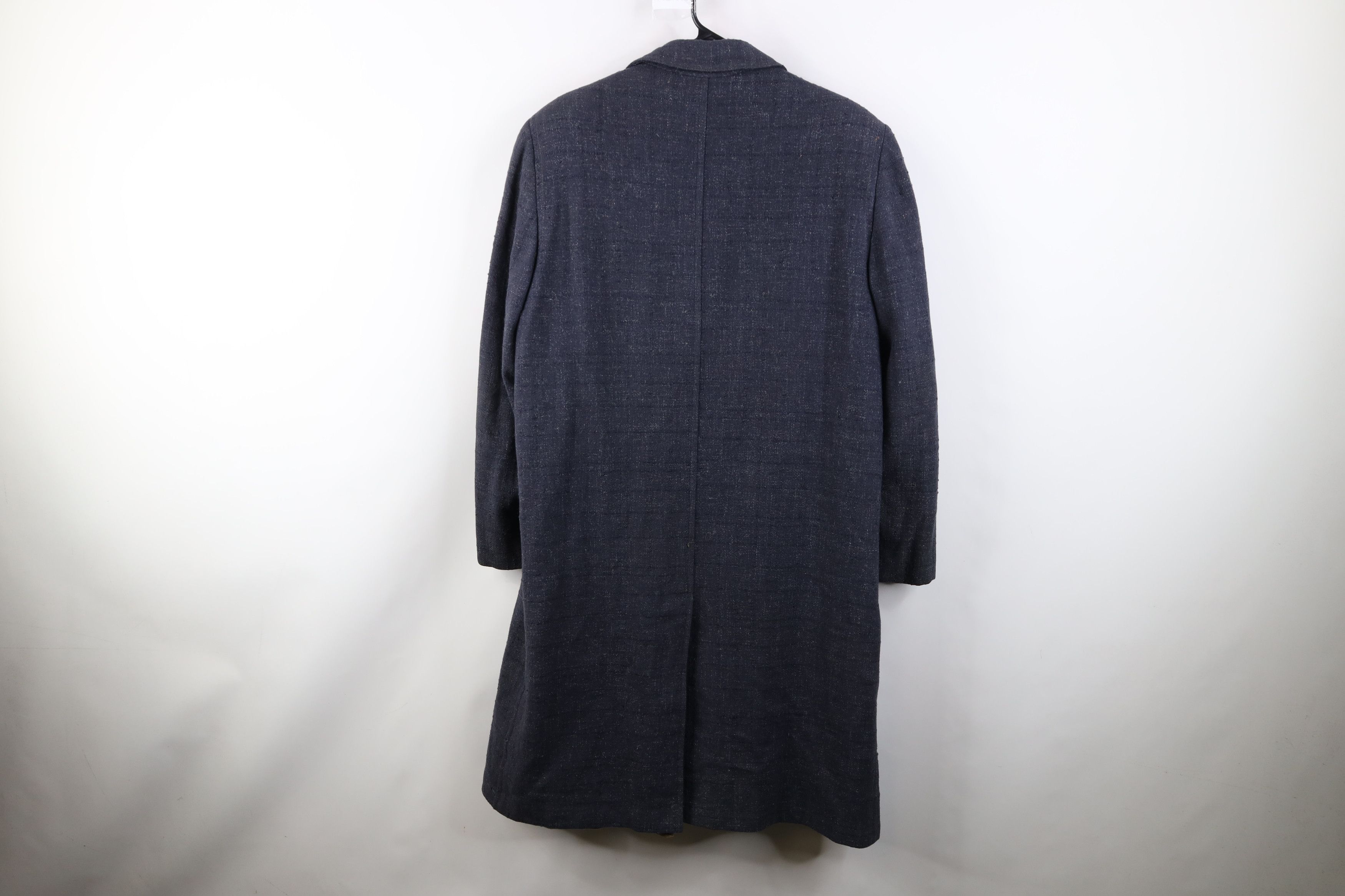 Vintage Vintage 50s Rockabilly Atomic Wool Tweed Overcoat Jacket Size US XXL / EU 58 / 5 - 13 Thumbnail