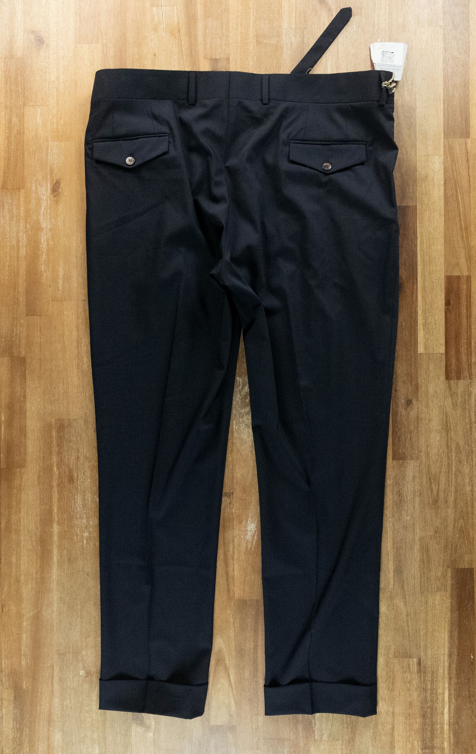 SARTORIO SARTORIO navy blue pleated wool dress pants 38 Italy Size US 38 / EU 54 - 7 Thumbnail