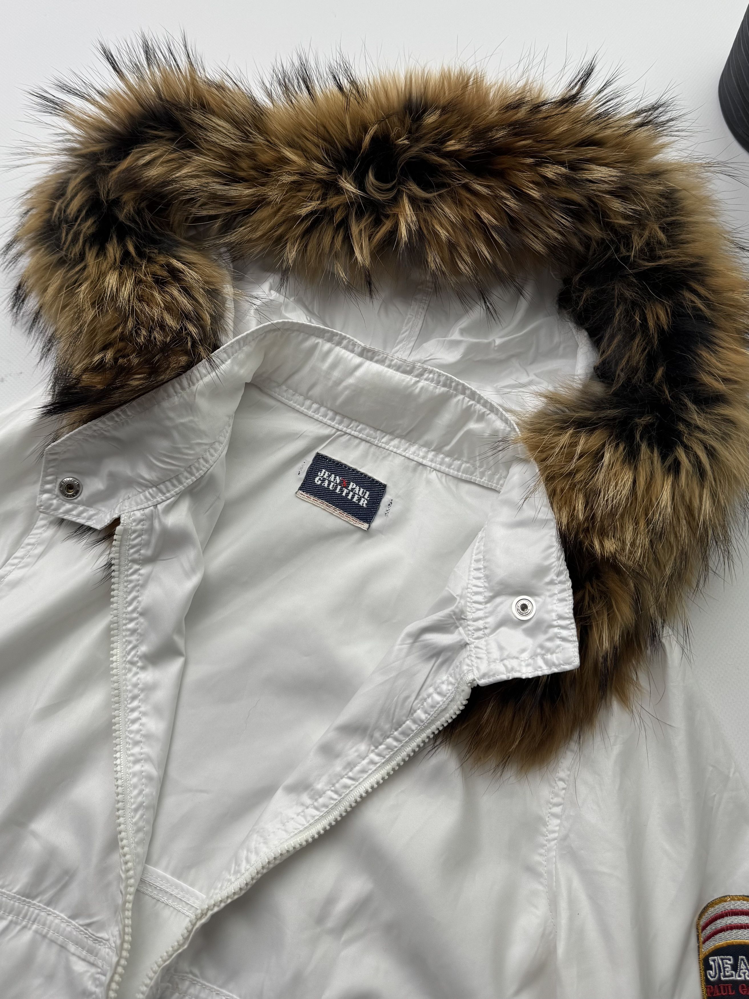 Jean Paul Gaultier Jean Paul Gaultier Vintage Jacket With Real Fur Hood(199) Size S / US 4 / IT 40 - 13 Thumbnail