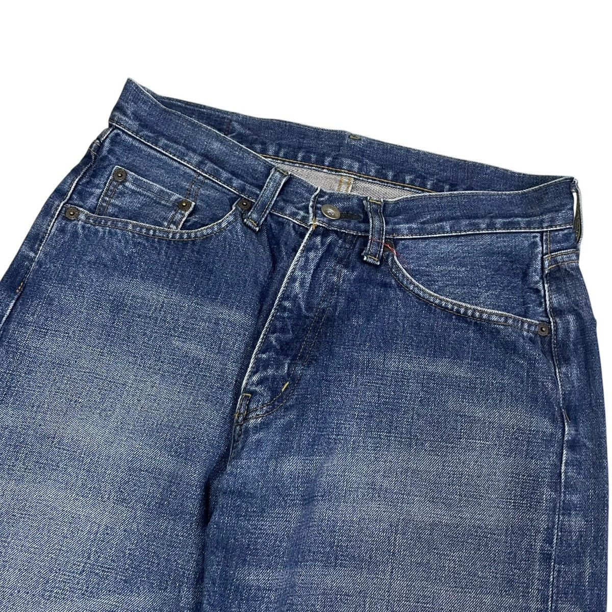 Indigo Original Sweet Camel Special Edition Baggy Selvedge Rare Size US 30 / EU 46 - 3 Thumbnail