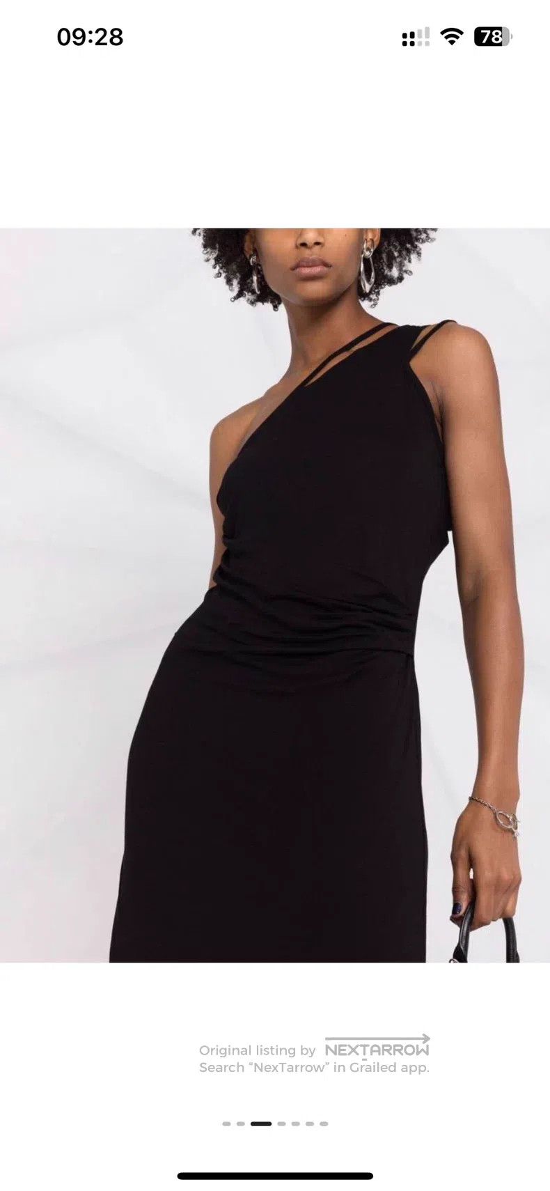 Helmut Lang Helmut Lang One-Shoulder Dress Size XS / US 0-2 / IT 36-38 - 1 Thumbnail