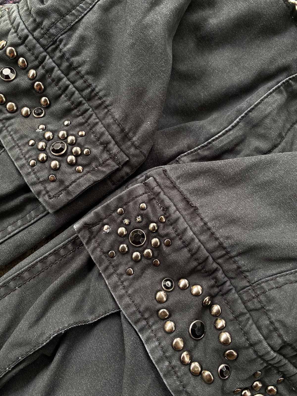 Vintage Vintage Too Fast To Live Too Young To Die x Mad punk Pants Size US 31 - 18 Thumbnail