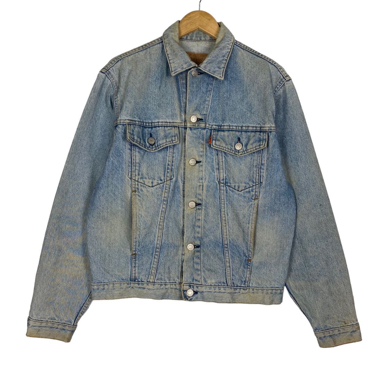 Levi's 70s Levis Type 3 Orange Tab Jacket Size US M / EU 48-50 / 2 - 1 Thumbnail