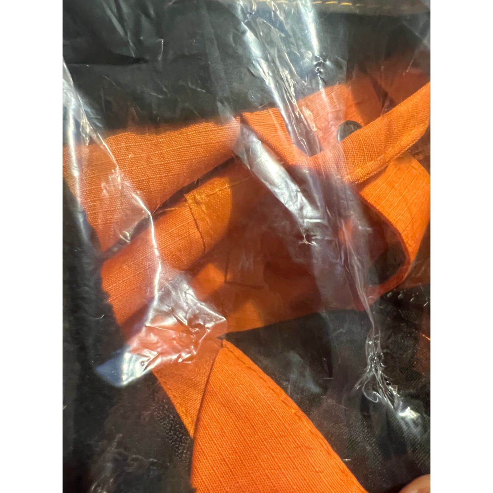 Vintage VINTAGE Just Eat Waterproof Jacket L Unisex Adults Orange Waterproof Size US L / EU 52-54 / 3 - 8 Thumbnail