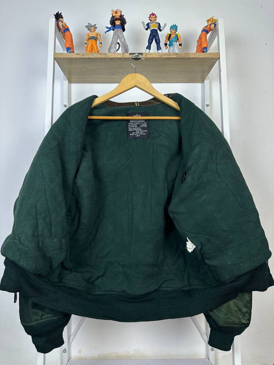 Alpha Industries × Vintage Vintage Alpha Industries CWU-45P Bomber Jacket (Pit 25.5) Size US L / EU 52-54 / 3 - 9 Thumbnail