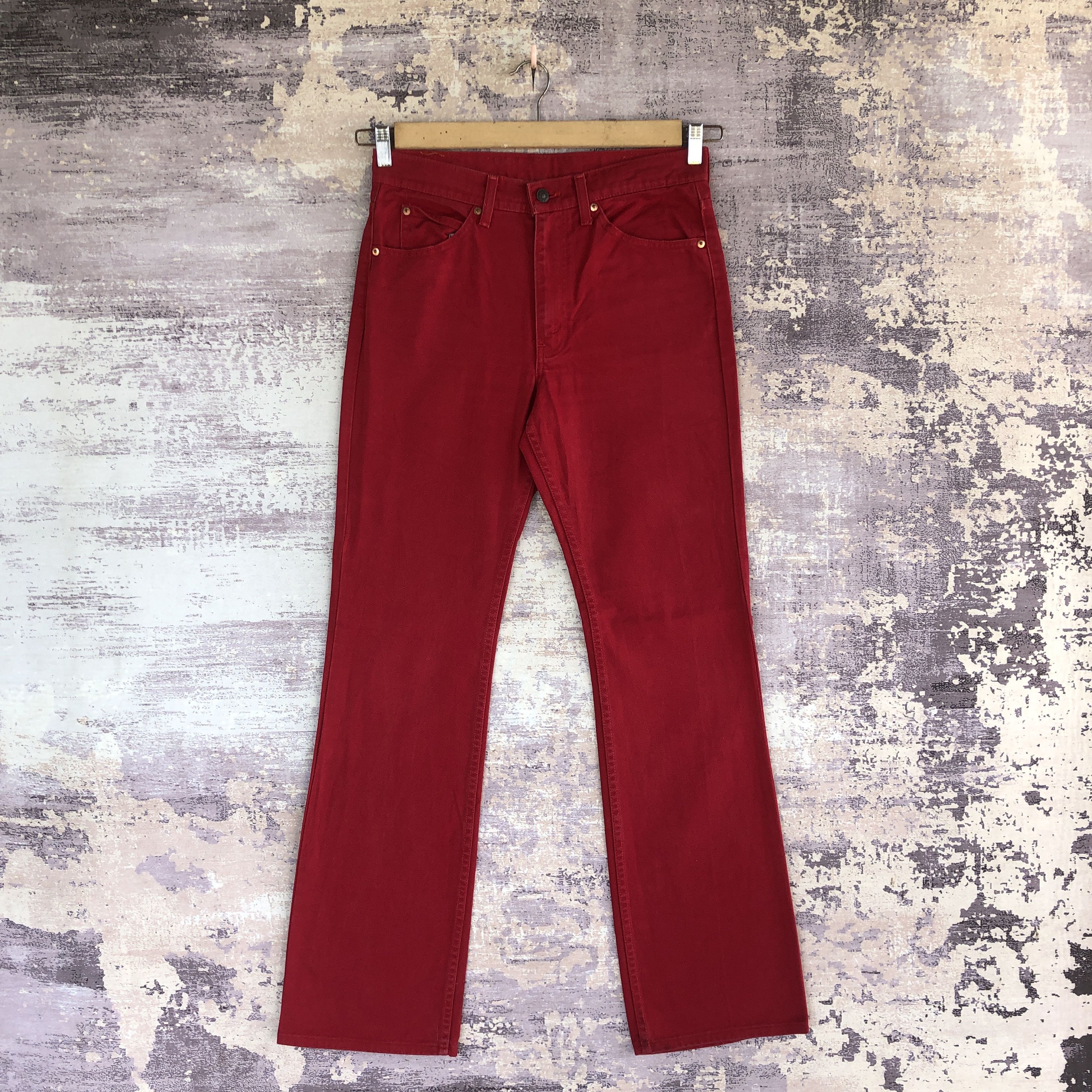 If Six Was Nine × Levi's × Vintage Vintage 90s Levis Red Flare Jeans Levi's 517 Boot Cut Denim Size US 32 / EU 48 - 1 Thumbnail