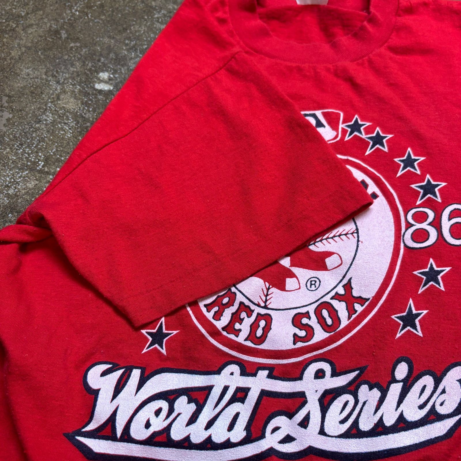 Logo 7 × MLB × Vintage Vintage 1986 Boston Red Sox World Series Shirt Men's Large Size US L / EU 52-54 / 3 - 8 Thumbnail