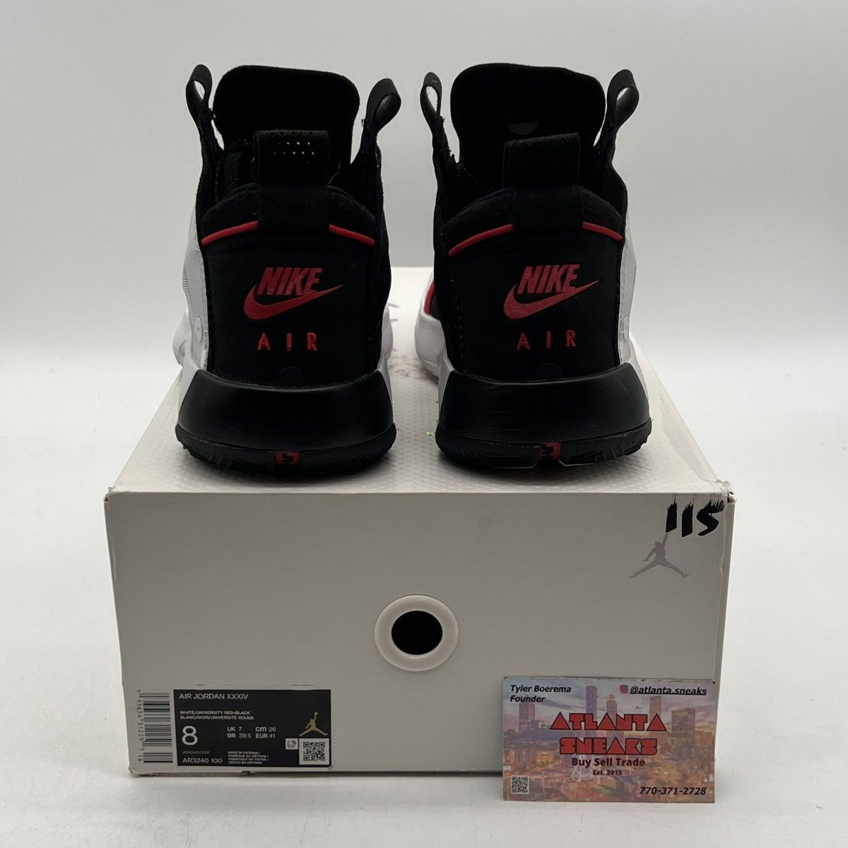 Jordan Brand Air Jordan 34 Chicago Size US 8 / EU 41 - 3 Thumbnail