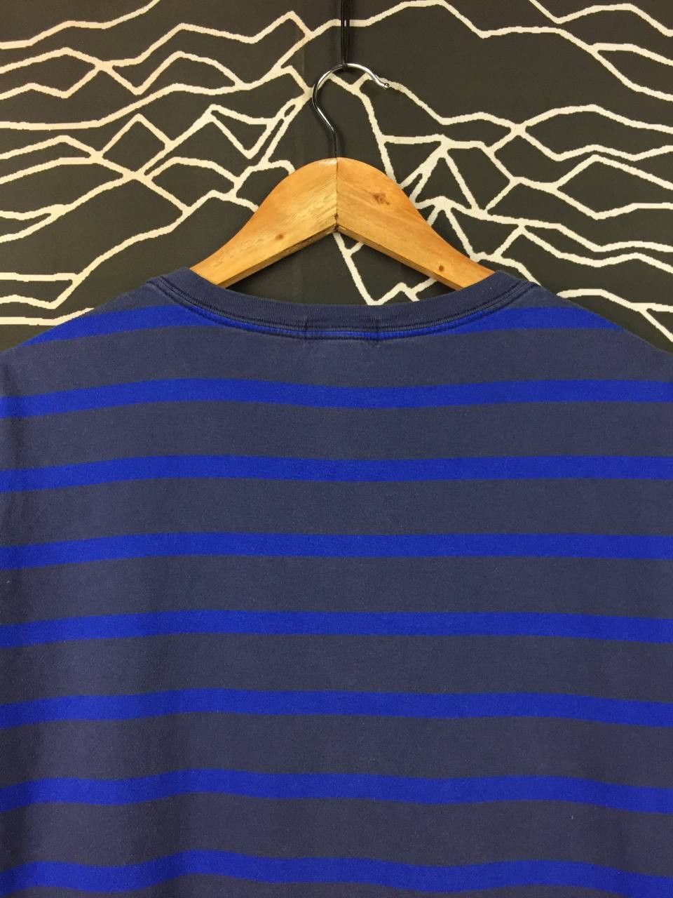Polo Ralph Lauren Vtg Polo Ralph Lauren Small Logo Striped Long Sleeve Tee Size US M / EU 48-50 / 2 - 6 Thumbnail