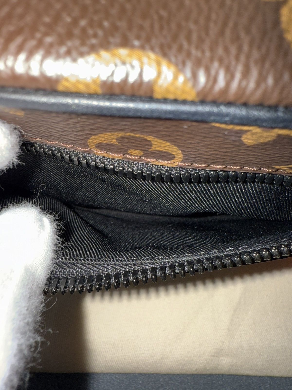 Louis Vuitton Louis Vuitton Mini Soft Orange Chain Monogram Brown Bag Size ONE SIZE - 10 Thumbnail
