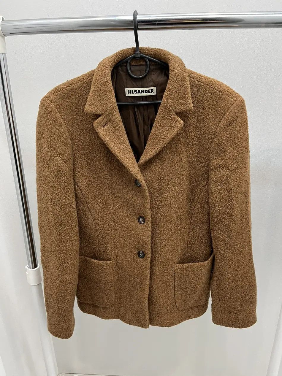 Jil Sander Jil Sander Plush Cashmere Wool 3 Button Coat Size S / US 4 / IT 40 - 1 Thumbnail