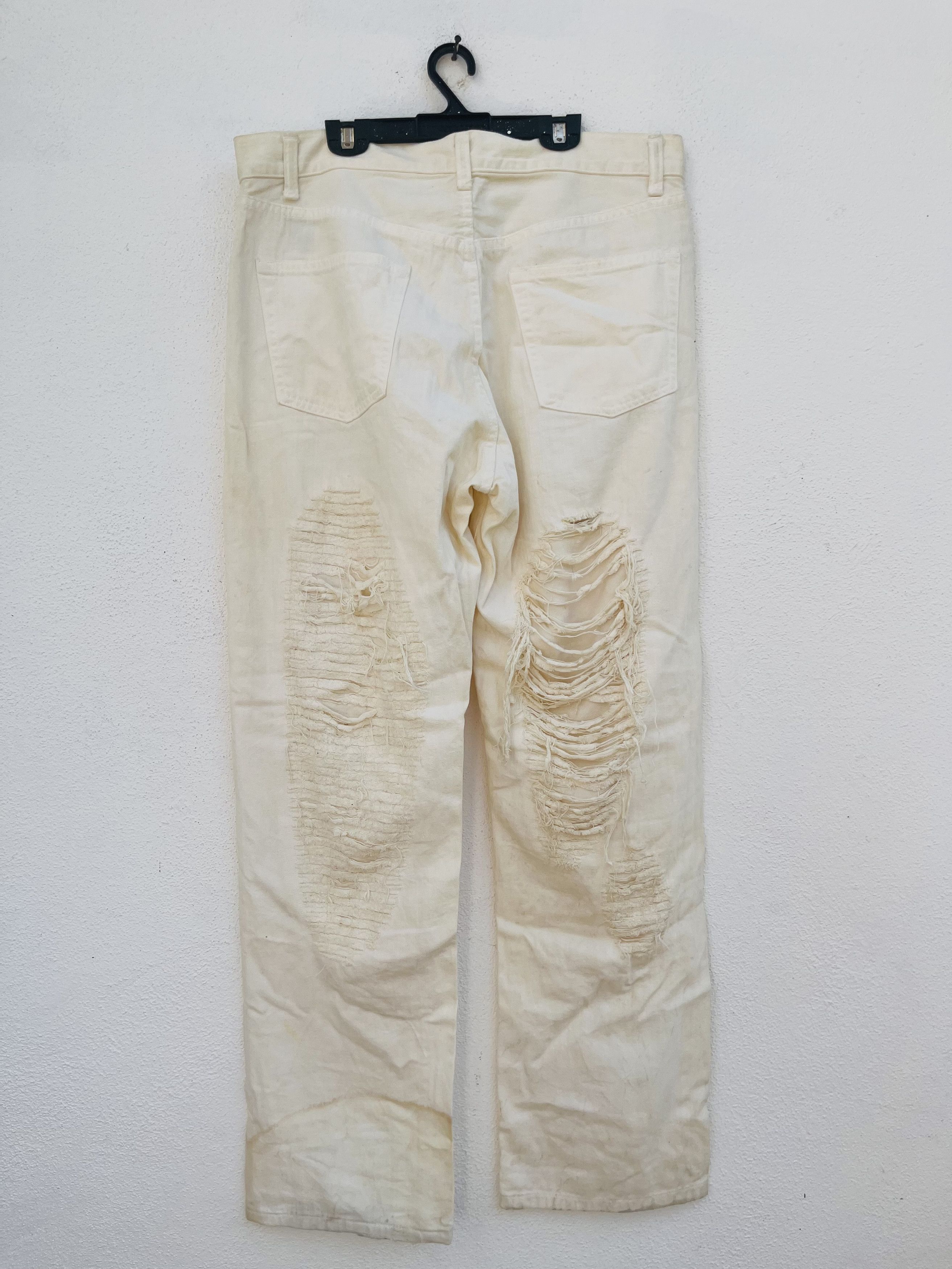 Broken Homme × Japanese Brand × Vintage Vintage Broken Homme Japanese Designer Fashion Style Size US 34 / EU 50 - 2 Thumbnail