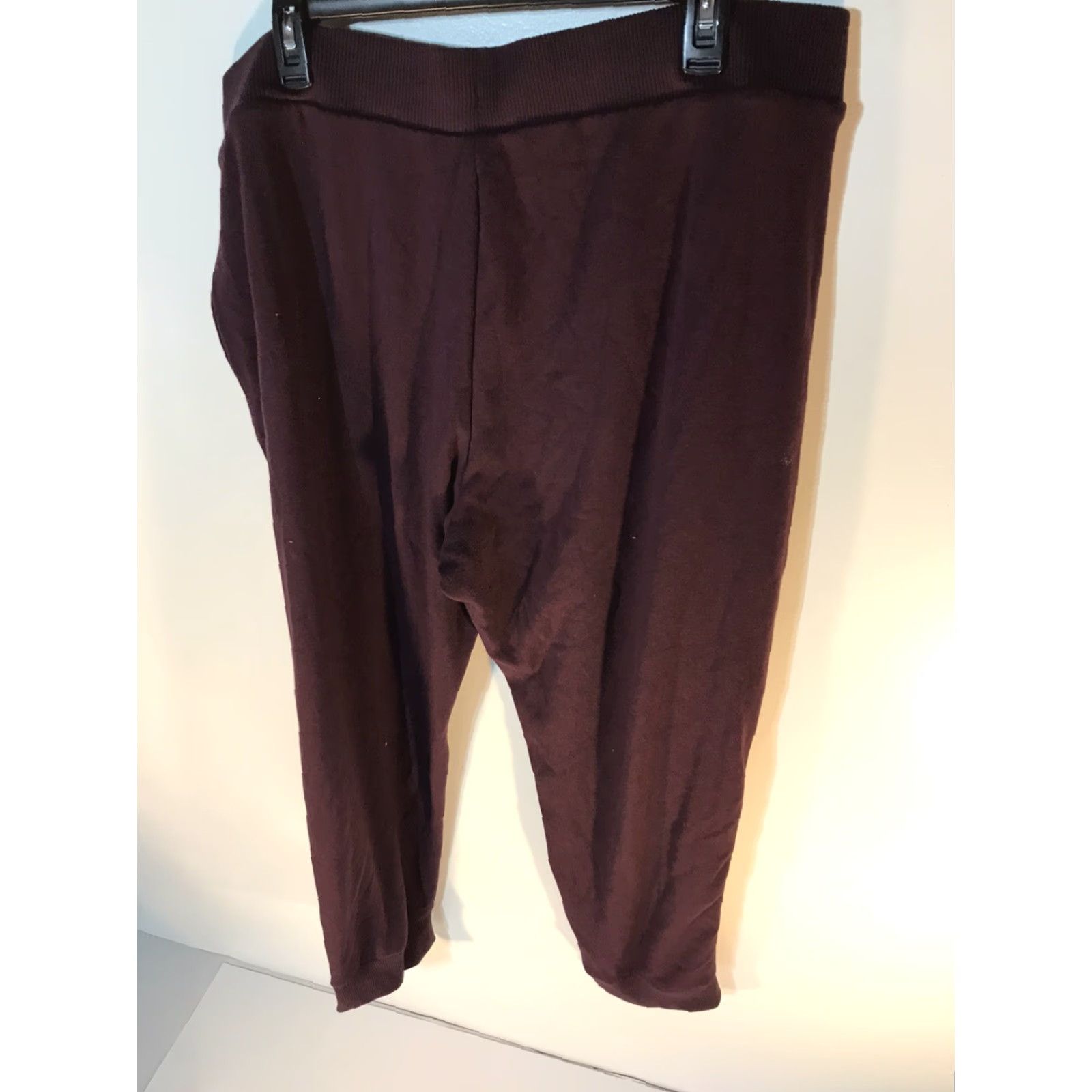 Victoria's Secret Victoria's Secret Plum Drawstring Joggers Womens Plus Size 2X Casual Comfort Soft Purple Size 40" / US 18 - 3 Thumbnail