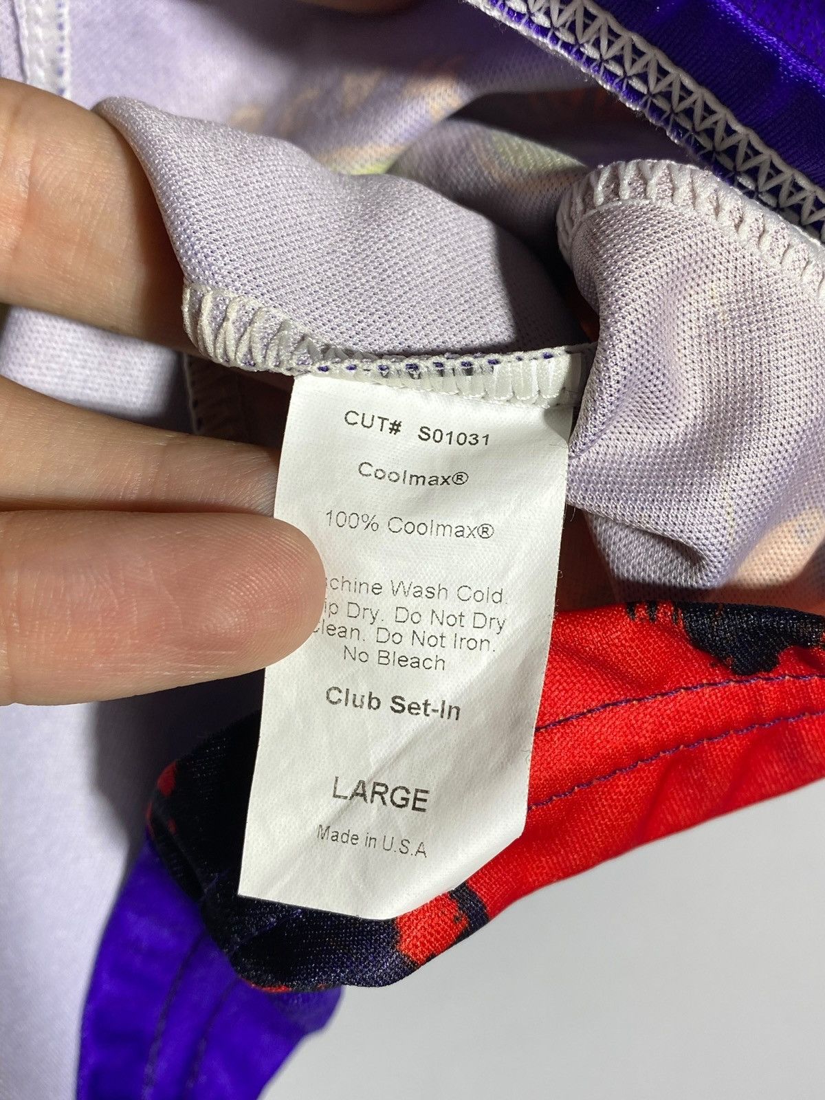 Other 🔥 Y2K BMX BIKE RACE JERSEY AOP PRIMAL XTREME CYBER COLOR Size US L / EU 52-54 / 3 - 18 Thumbnail