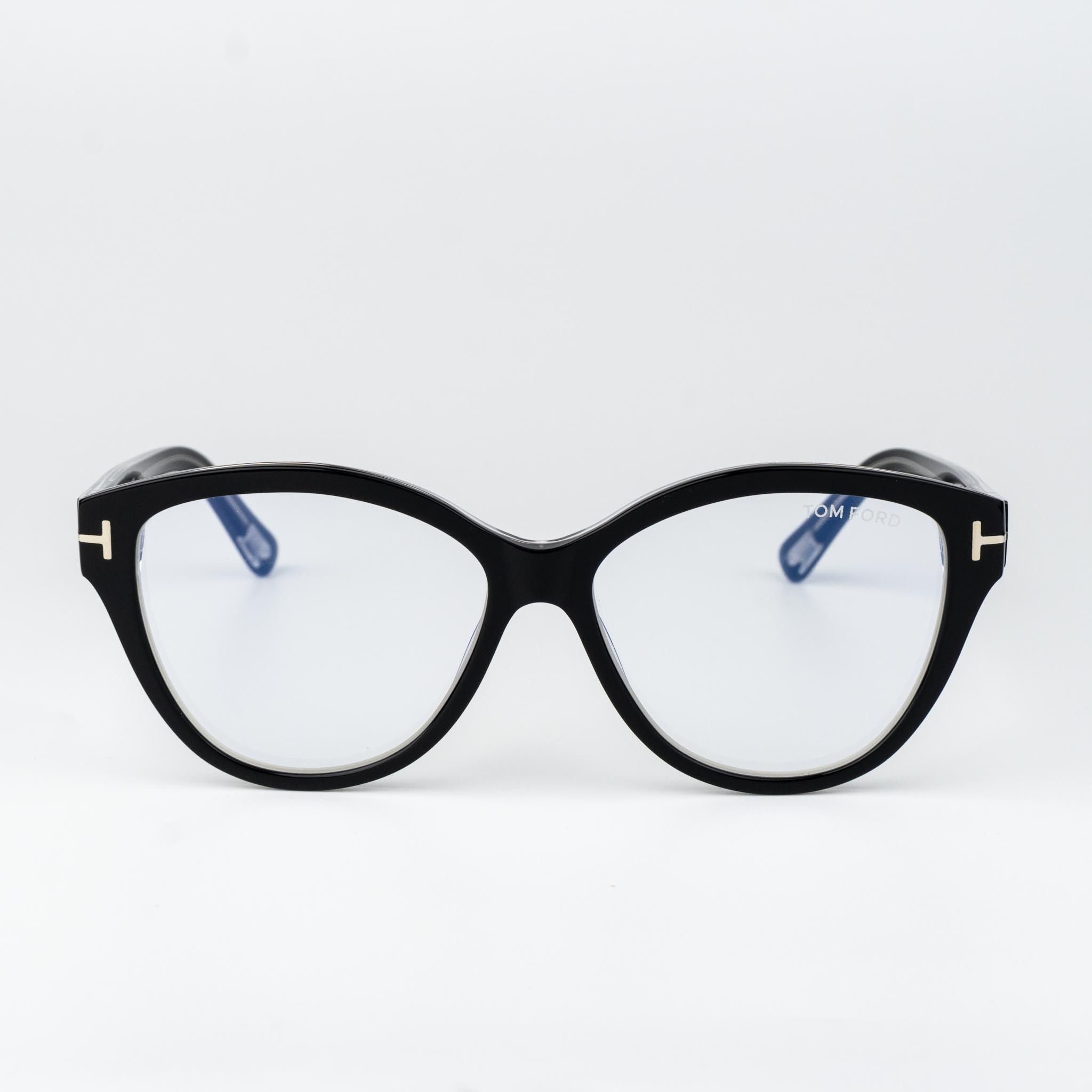 Tom Ford Tom Ford Woman Eyeglasses Cat Eye FT5954-B 003 NEW AUTHENTIC Size ONE SIZE - 3 Thumbnail