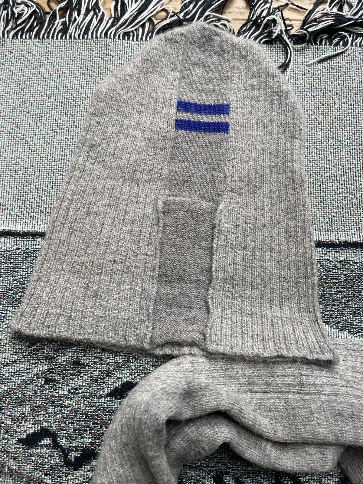 Maison Margiela Maison Margiela Early 00s Reconstructed Wool Scarf & Beanie Size ONE SIZE - 11 Thumbnail