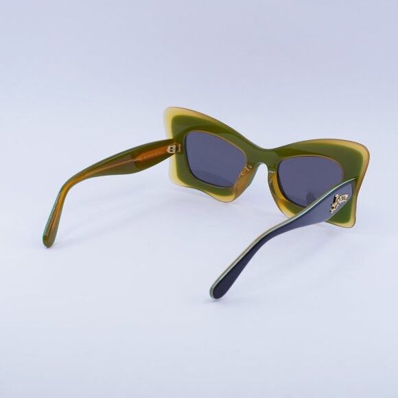 Loewe Loewe LW40140U 20A Sunglasses Black/Orange Cat Eye Frame Size ONE SIZE - 5 Thumbnail